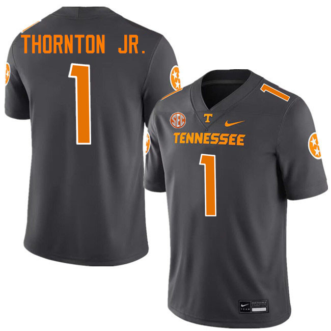 Dont'e Thornton Jr. Tennessee Jersey,Tennessee Volunteers #1 Dont'e Thornton Jr. College-Orange